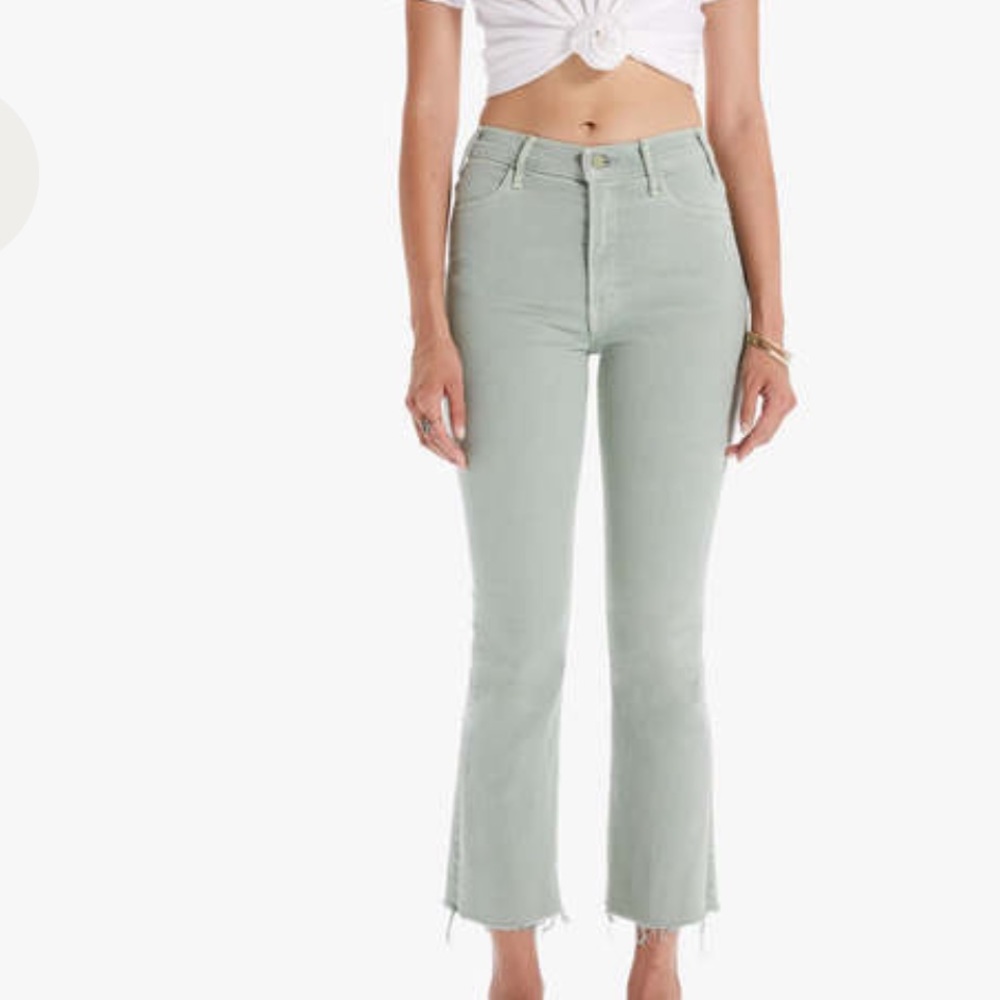 MOTHER Women's The Hustler Ankle Fray Jeans size 33